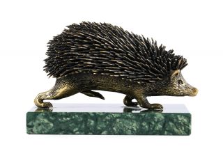 Bronze sculpture Hedgehog