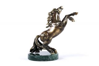 Скульптура из Бронзы Неукротимая лошадь 