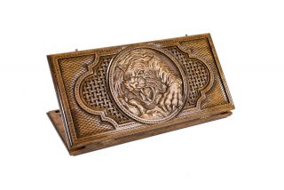 Backgammon Tiger with complex elements classic