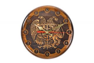 Clock Coat of Arms of Armenia 