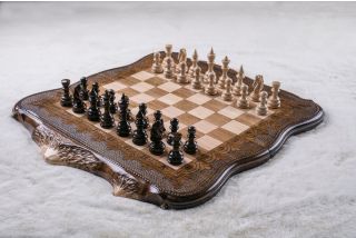 Шахматы с авторским контуром Арарата