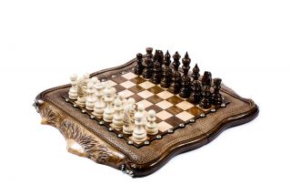 Шахматы с авторским контуром Арарата 