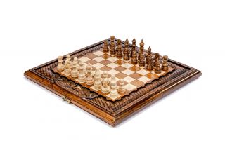 Шахматы-нарды классические Арарат